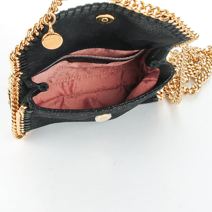 Stella McCartney Shaggy Deer Tiny Fold Over Falabella Tote Black 5 of 9