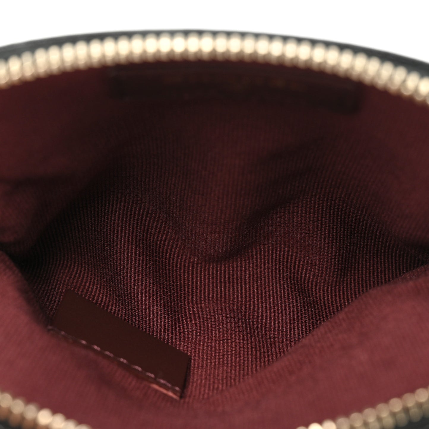 Caviar Quilted Zip Card Holder Wallet Black