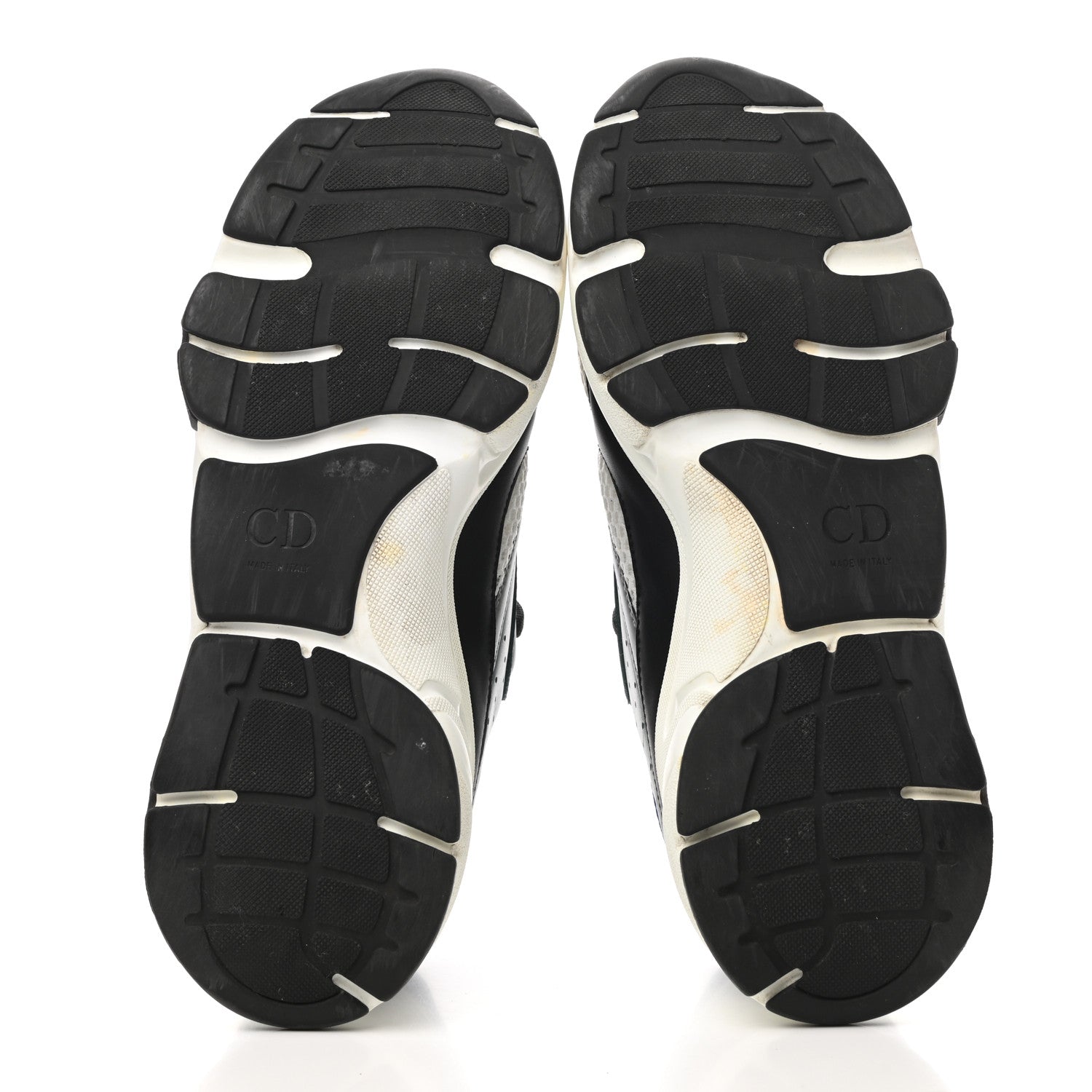 Christian Dior Technical Mesh Calfskin Mens B22 Sneakers 44 Dark Blue 5 of 10