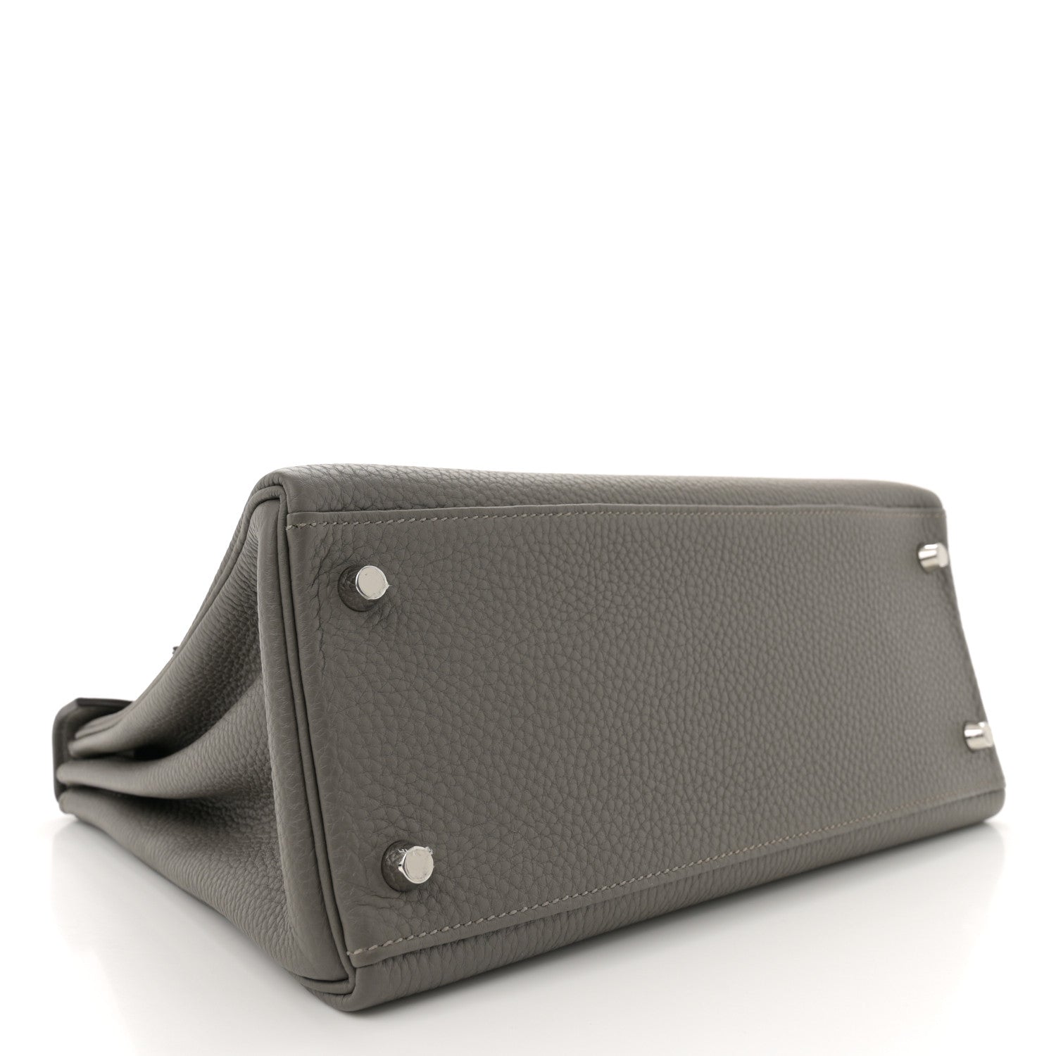 Hermes Togo Kelly Retourne 28 Gris Meyer 4 of 11