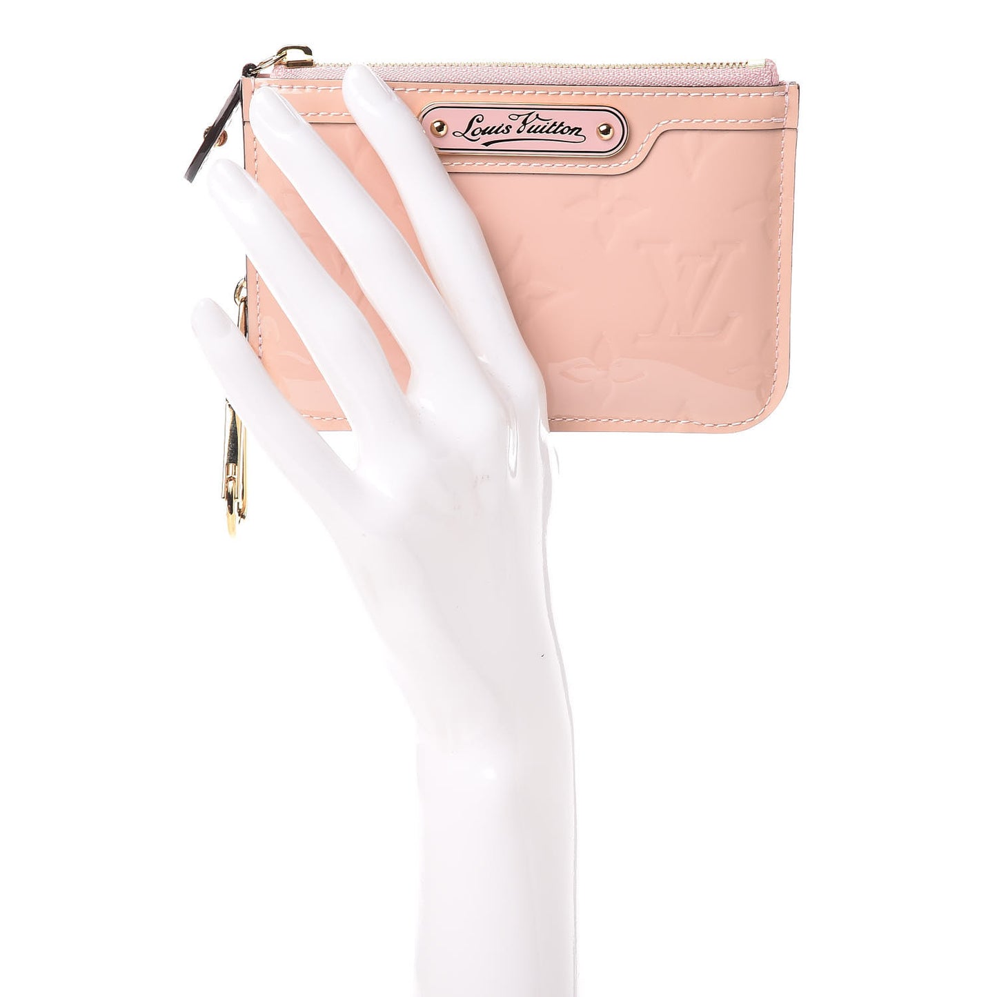 Vernis Key Pouch Rose Ballerine