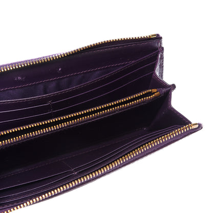 Miu Miu Vernice Naplak Zip Around Wallet Ciclamino 4 of 9