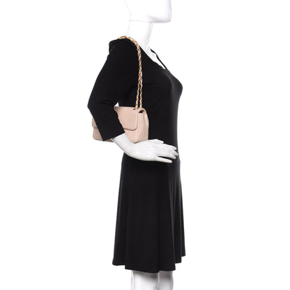Chanel Calfskin Chevron Small Surpique Flap Ivory 2 of 10
