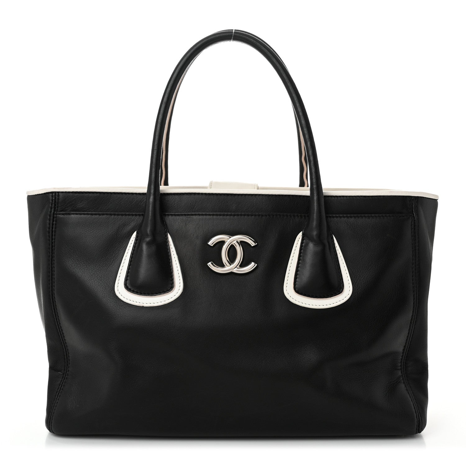 Chanel Lambskin Executive Cerf Shopper Tote Black 1 of 11