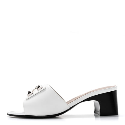 Hermes Calfskin Dreamy Sandals 37 White 1 of 11