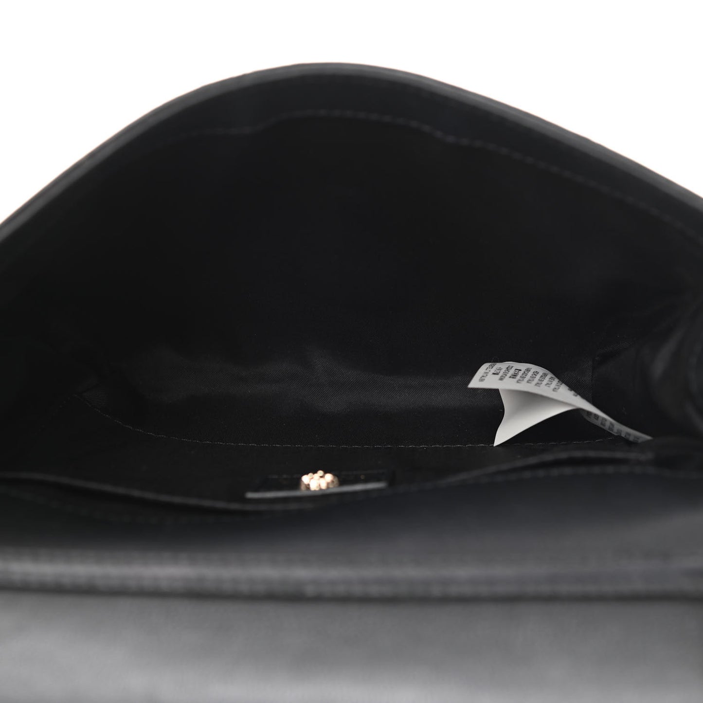 Vitello Palazzo Medusa Evening Clutch Bag Black