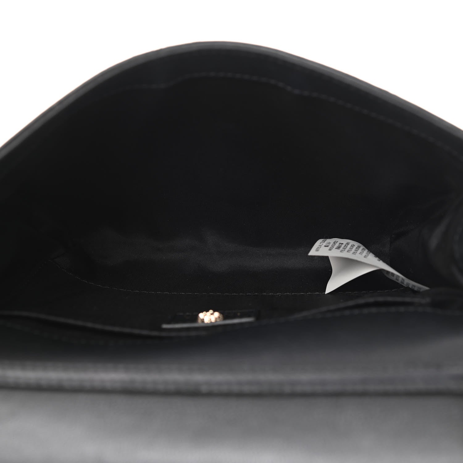 Versace Vitello Palazzo Medusa Evening Clutch Bag Black 5 of 9