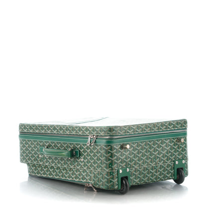 Goyard Goyardine Rolling Suitcase Trolley PM Green 4 of 10