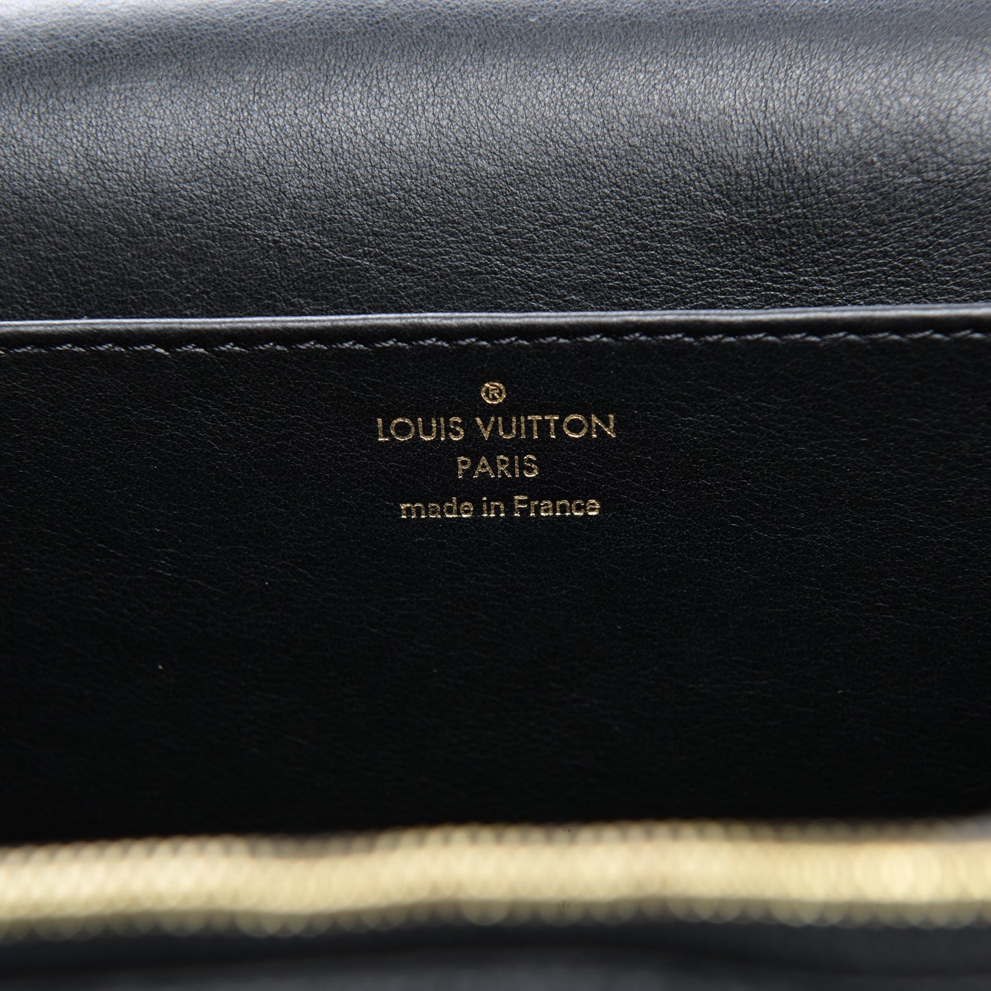 Grained Calfskin Vivienne NM Black