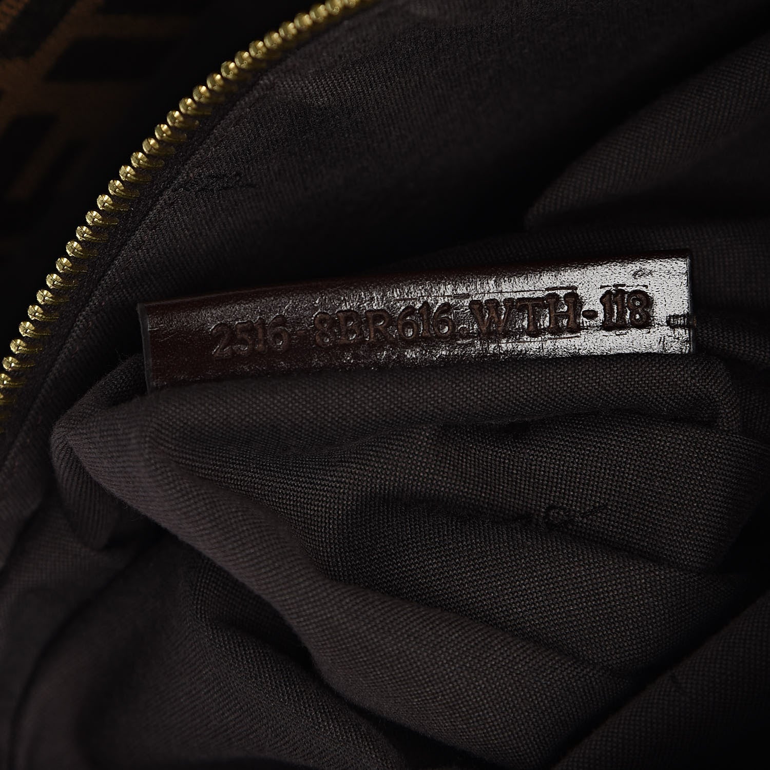 Fendi Zucca Mia Tote Tobacco 7 of 10