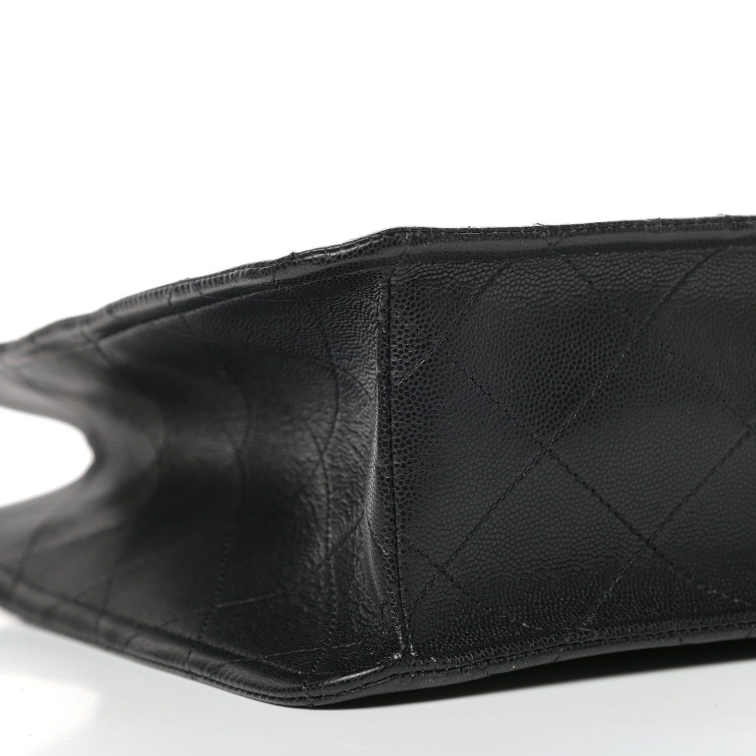 Chanel Caviar Quilted Sweet Classic Shopping Tote Black 8 of 10