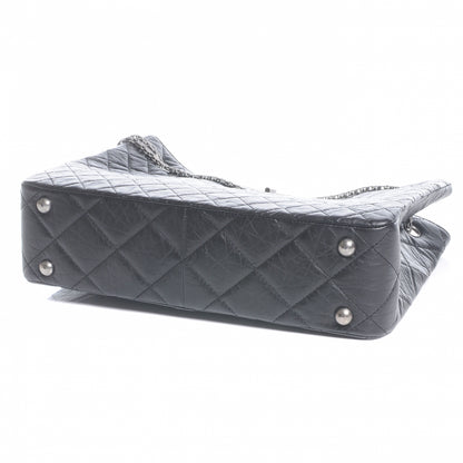 Chanel Aged Calfskin Reissue 2.55 Tote Black 4 of 8