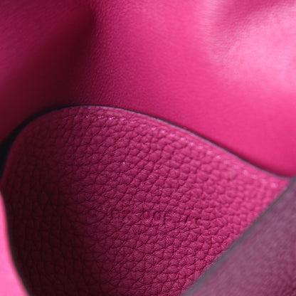 Hermes Togo Dogon Card Case Rose Pourpre 6 of 9