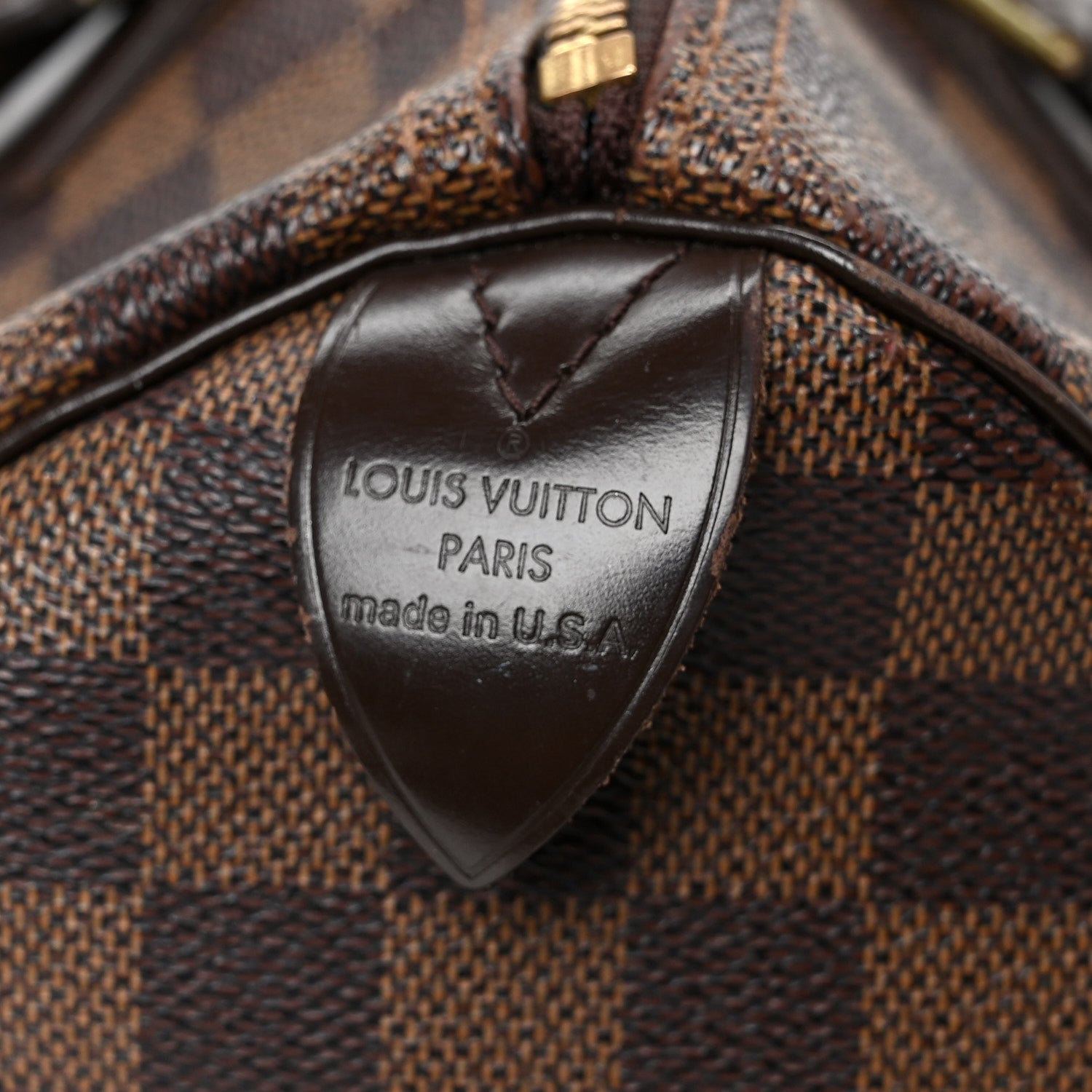 Louis Vuitton Damier Ebene Speedy 30 7 of 11
