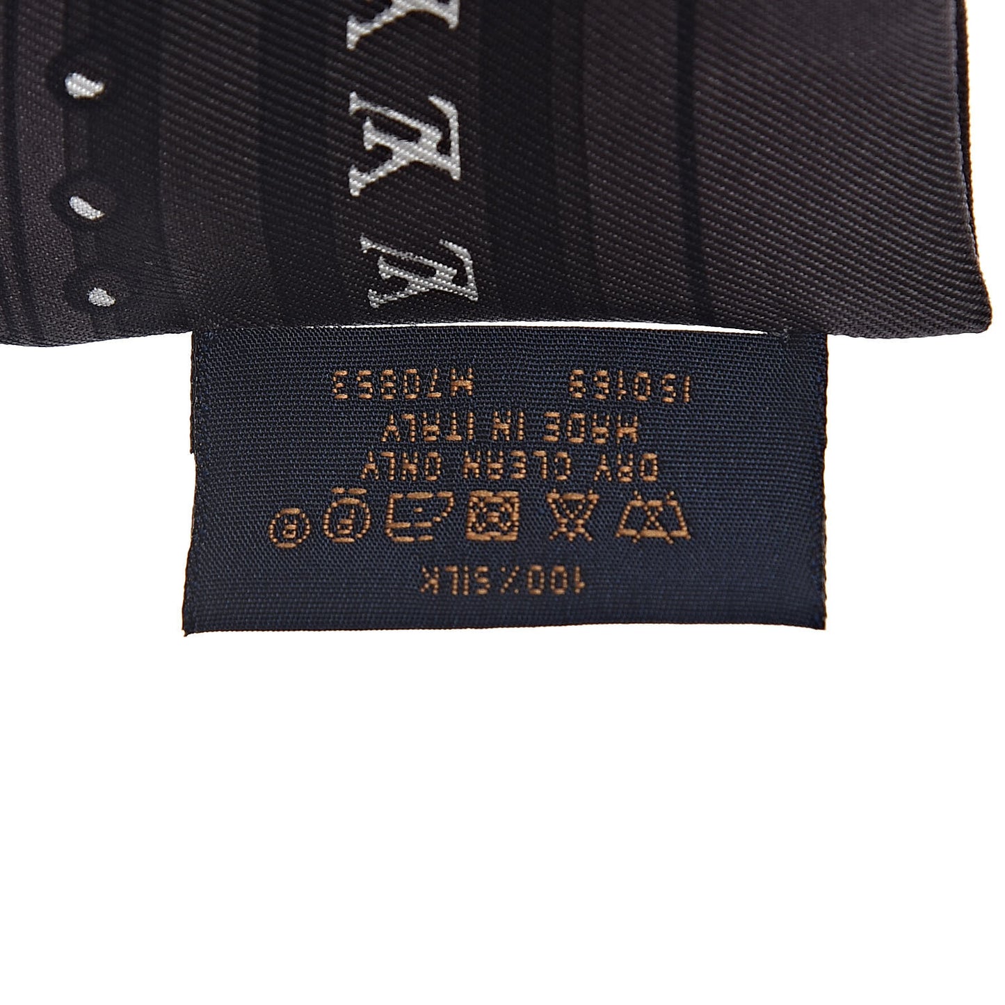 Silk Monogram LV World Bandeau Brown