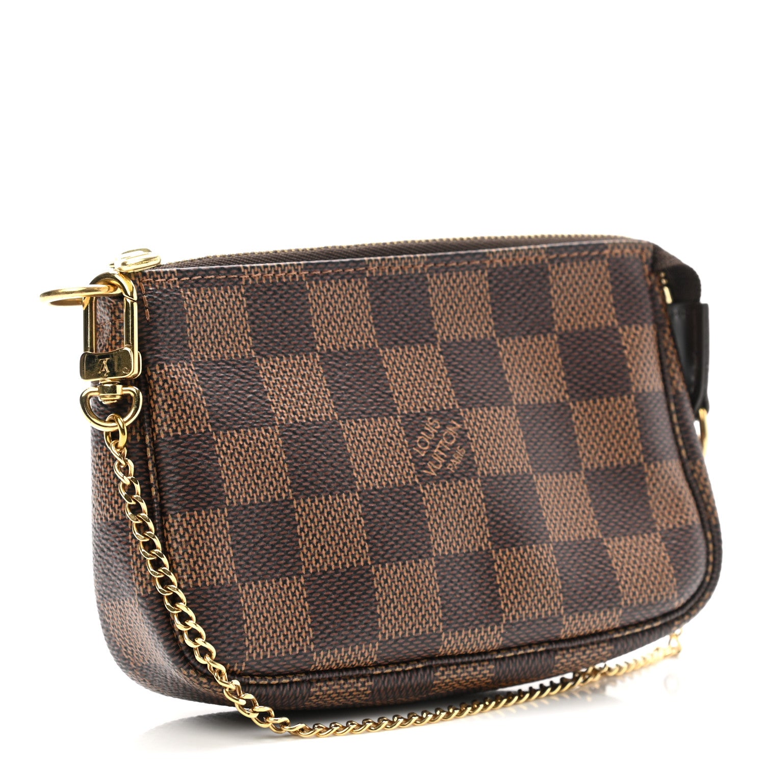 Louis Vuitton Damier Ebene Mini Pochette Accessories 3 of 9
