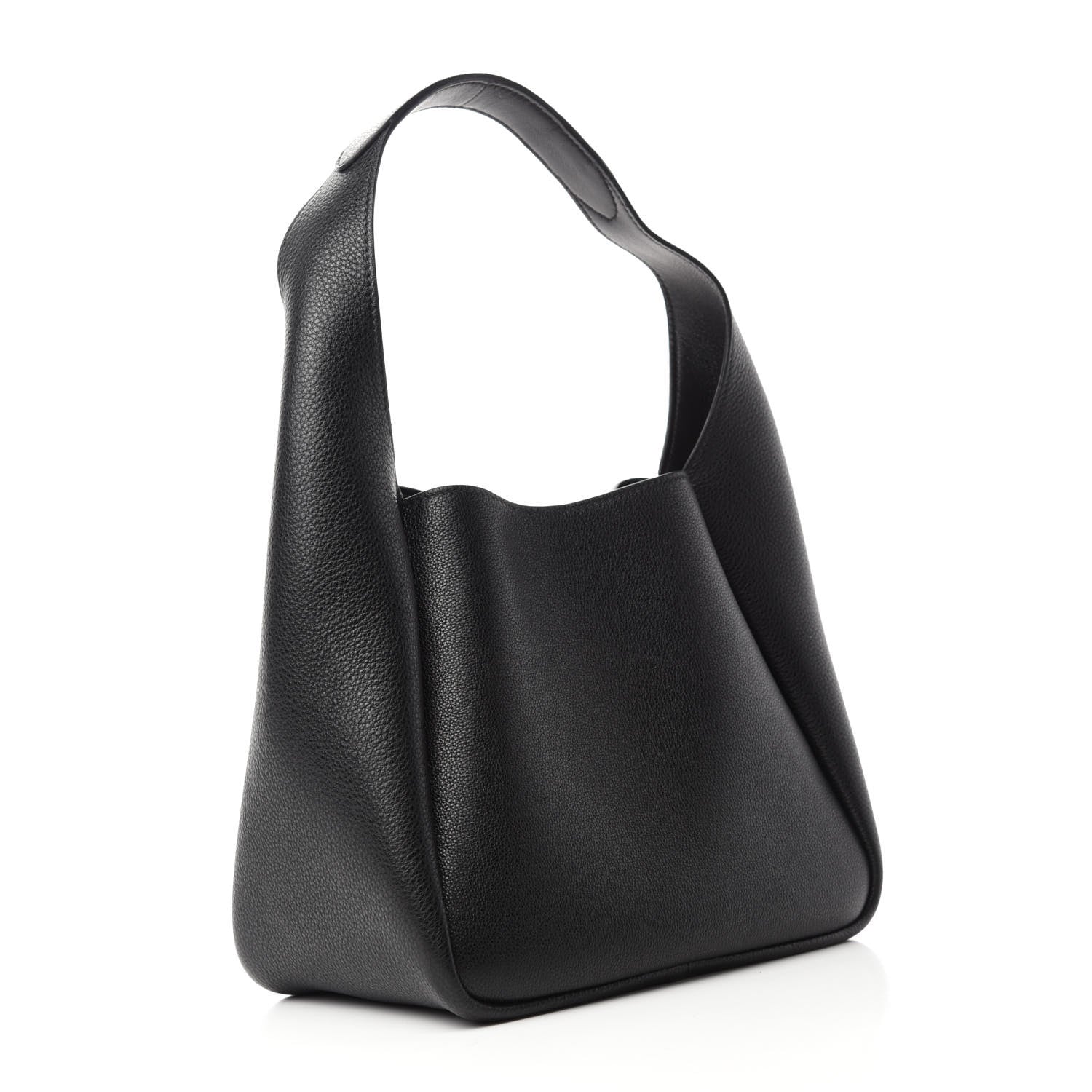 Prada Vitello Daino Dynamique Hobo Black 3 of 10