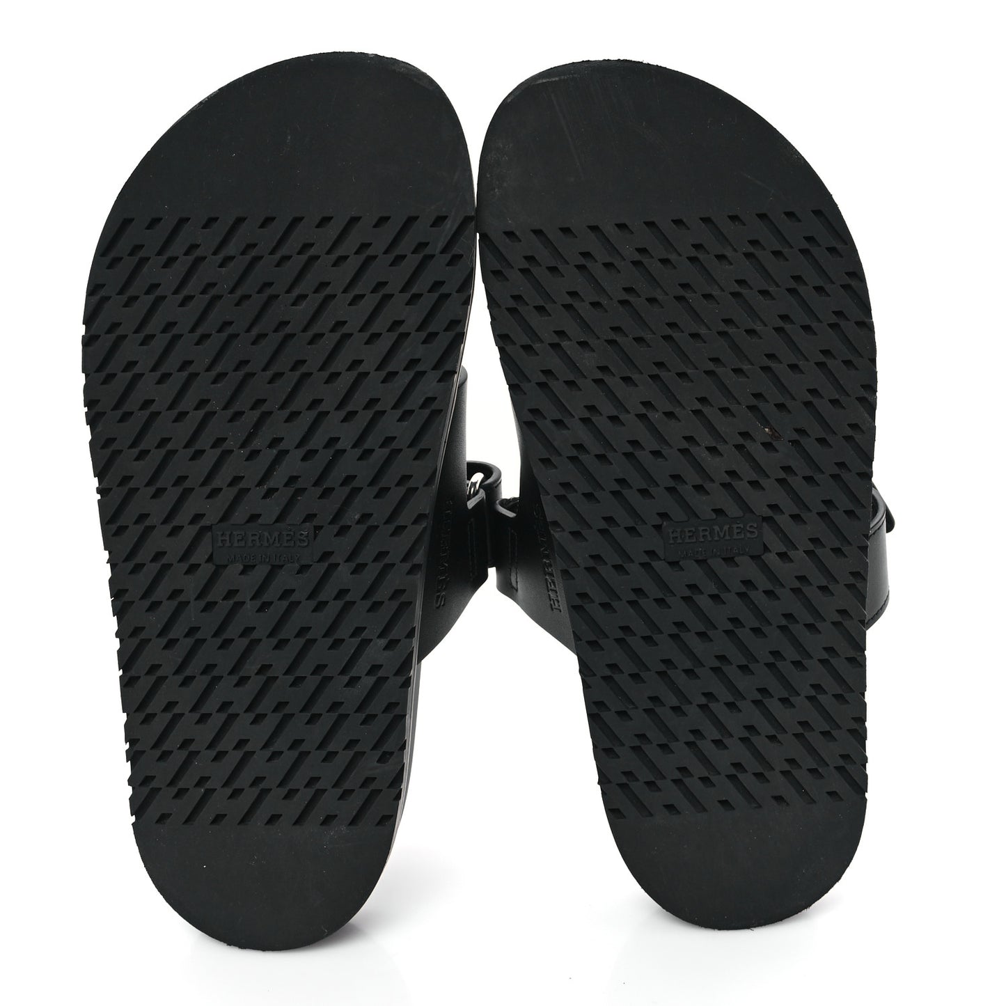 Calfskin Womens Chypre Sandals 36.5 Black