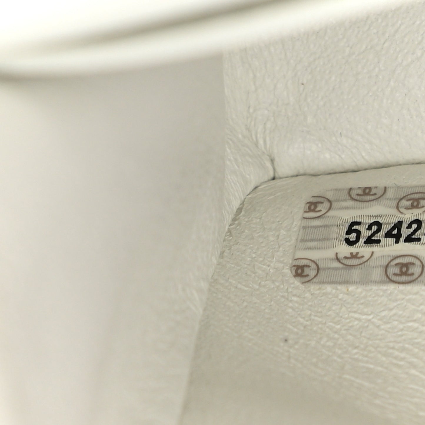 Lambskin Quilted Small Double Flap White