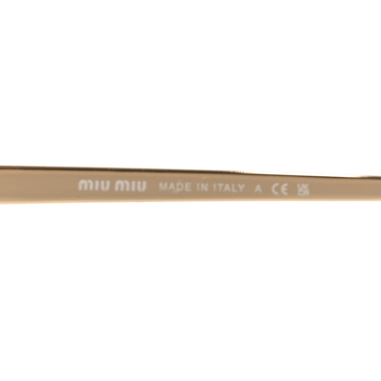 Metal Rectangle Shield Sunglasses SMU50Z Grey Gold