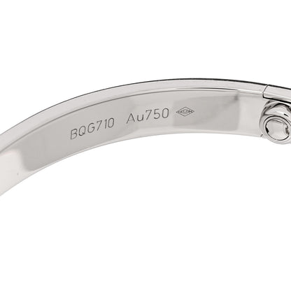 Cartier 18K White Gold LOVE Bracelet 18 7 of 9