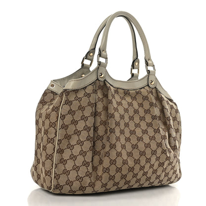 Gucci Monogram Medium Sukey Tote Off White 3 of 9