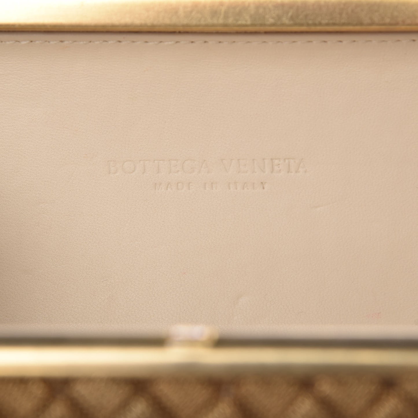 Intreccio Oro Bruciato Knot Clutch