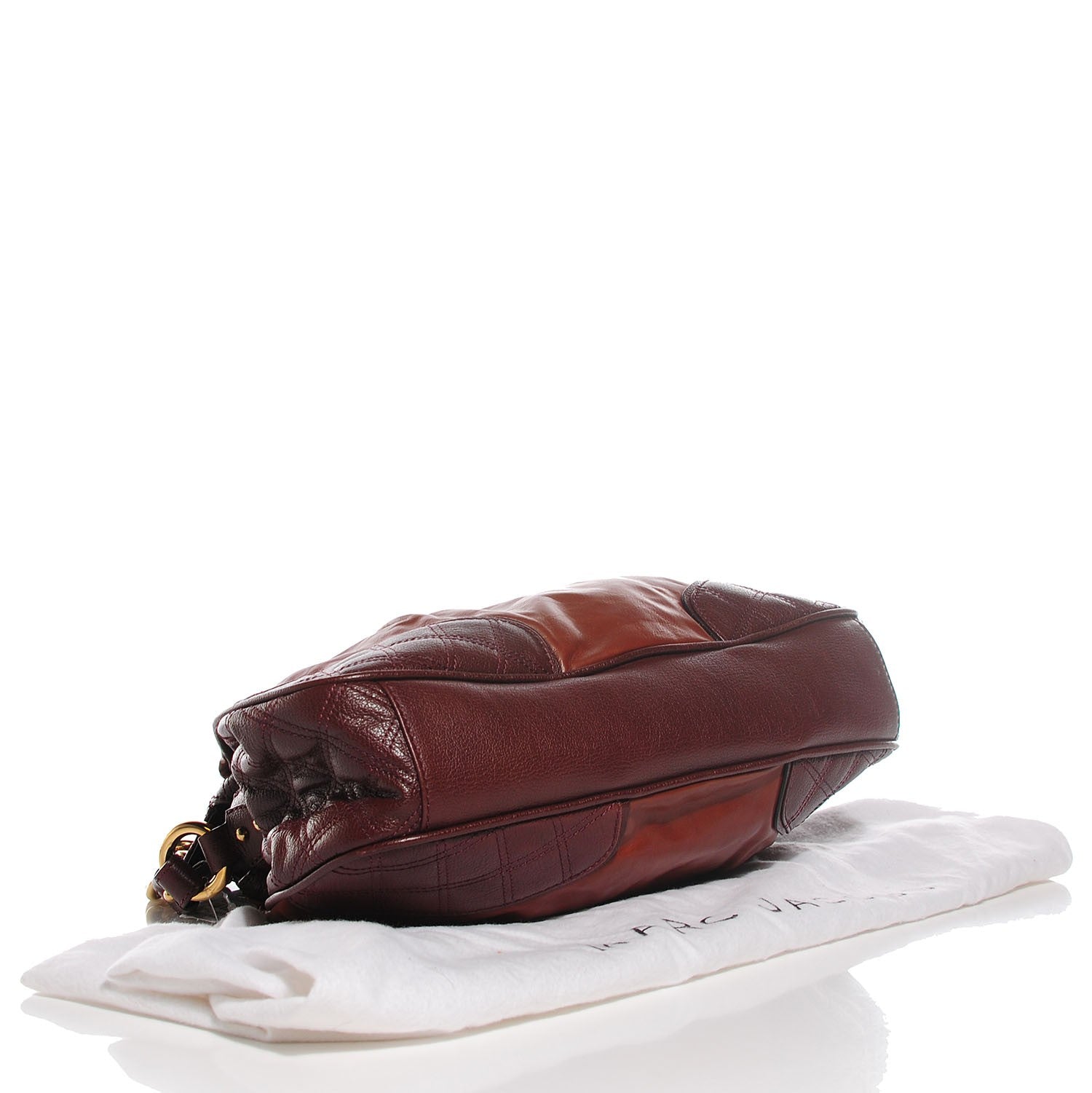 Marc Jacobs Calfskin Quilted Mixed Hobo Cognac 4 of 10