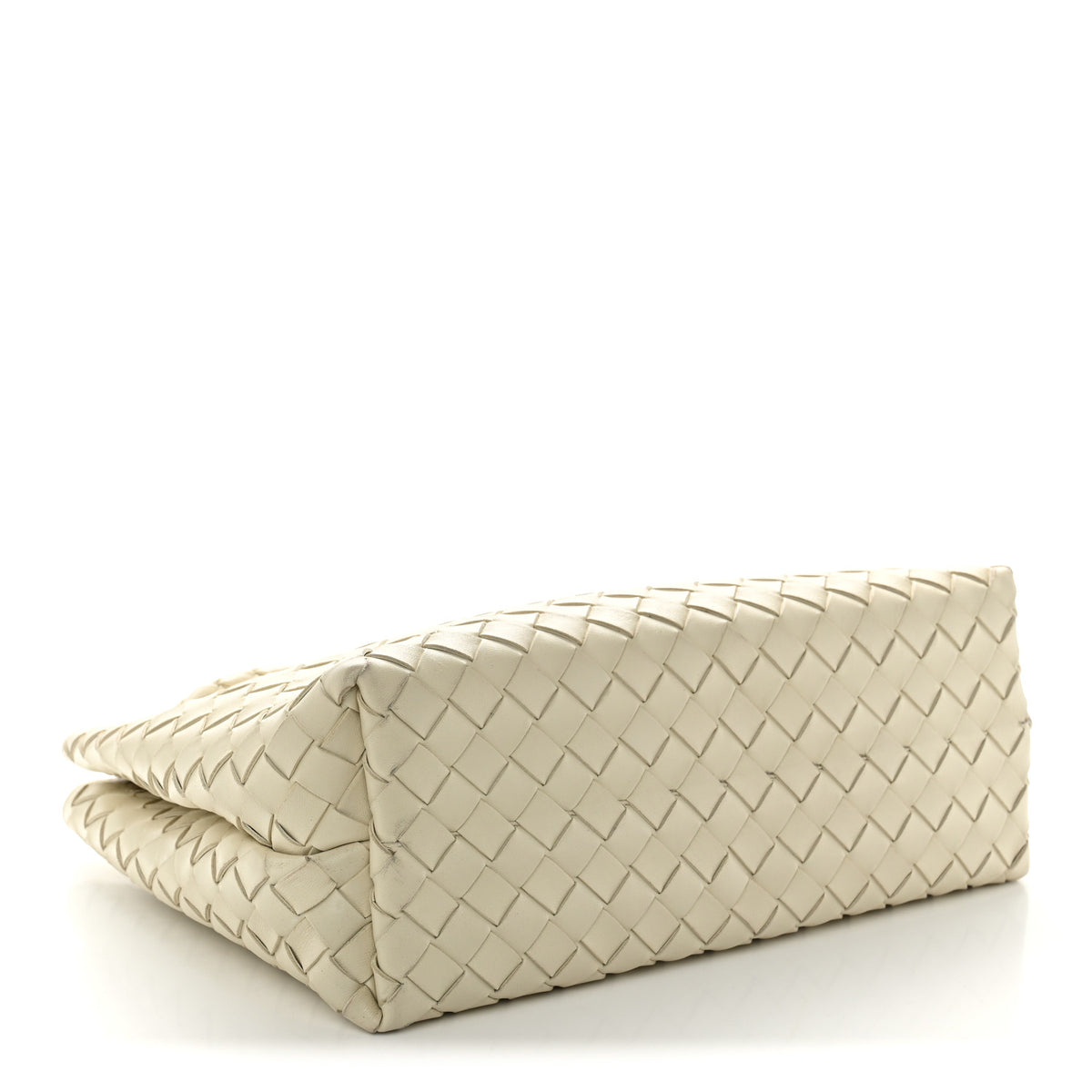 Bottega Veneta Nappa Intrecciato Medium Andiamo Shoulder Bag Sea Salt 4 of 11
