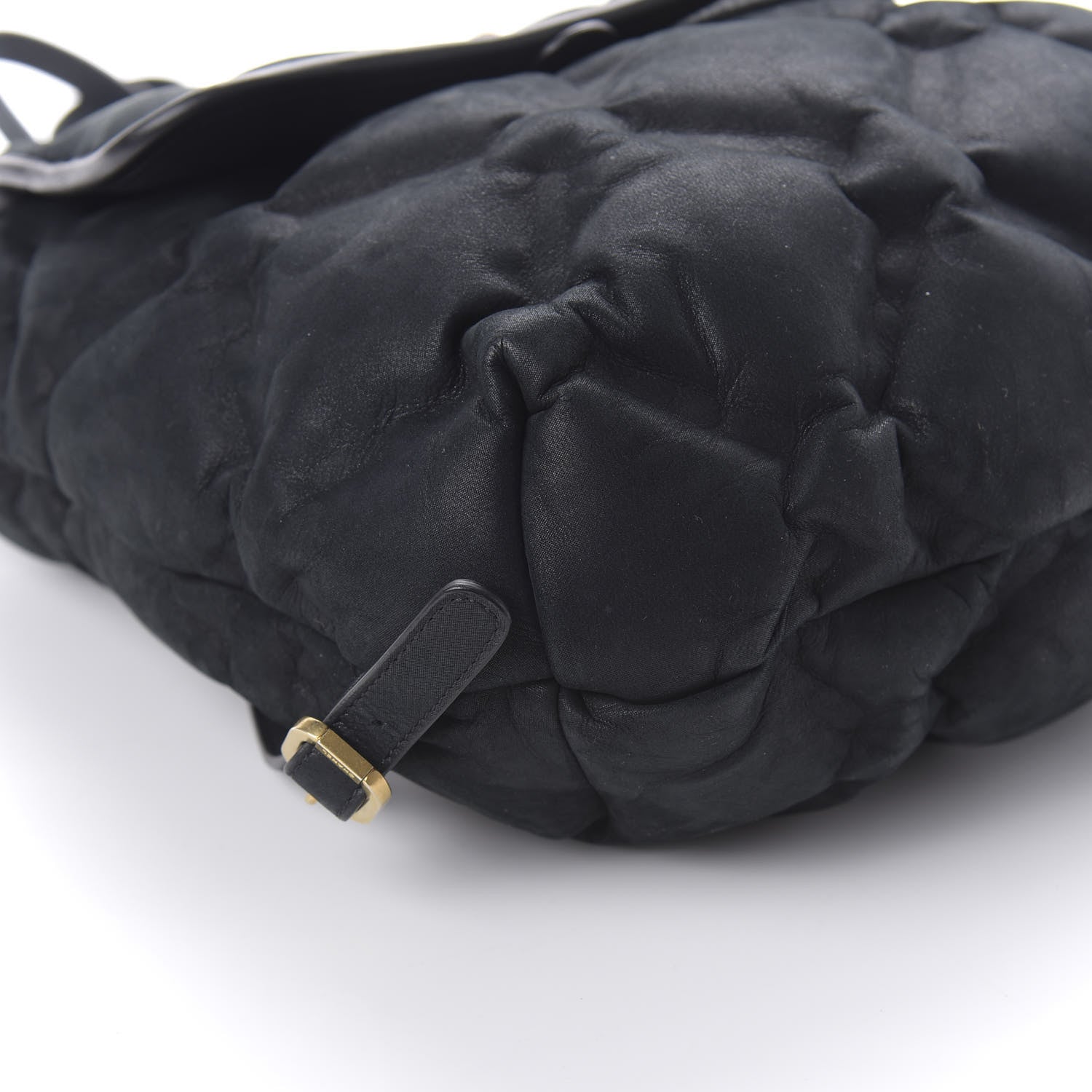 Chanel Iridescent Calfskin Quilted Chesterfield Backpack Black 5 of 10