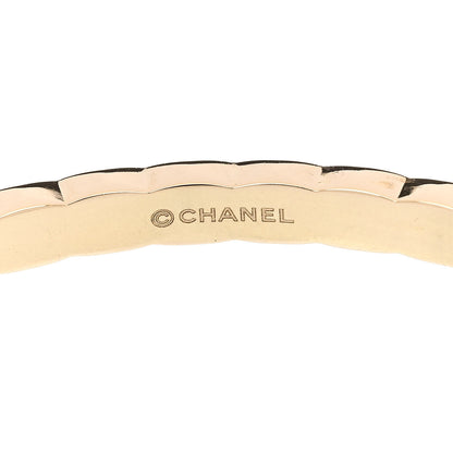 Chanel 18K Yellow Gold Coco Crush Cuff Bracelet L 3 of 5