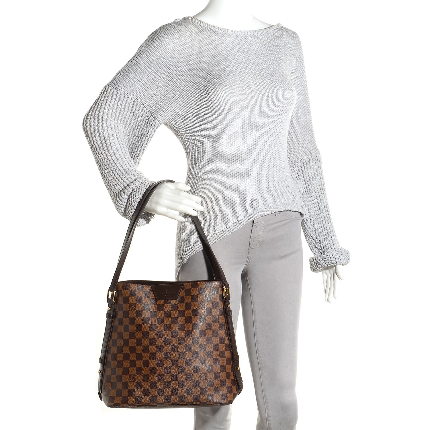 Louis Vuitton Damier Ebene Cabas Rivington 2 of 7