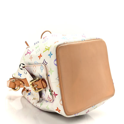 Louis Vuitton Monogram Multicolor Petit Noe White 4 of 9