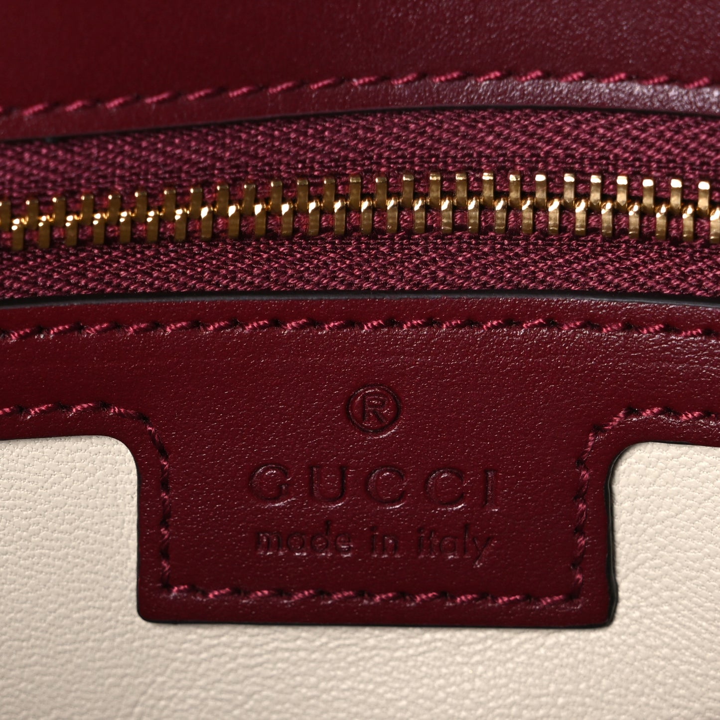 Lambskin Matelasse Small GG Marmont Shoulder Bag  Rosso Ancora