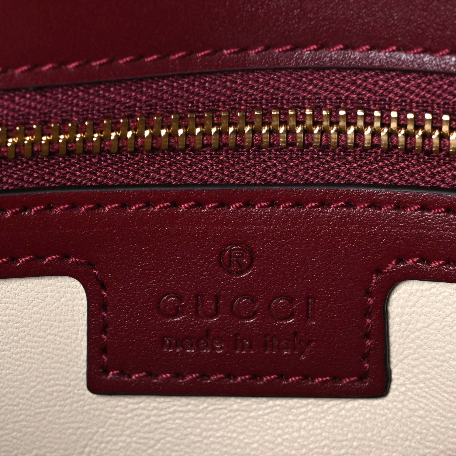 Gucci Lambskin Matelasse Small GG Marmont Shoulder Bag  Rosso Ancora 6 of 10