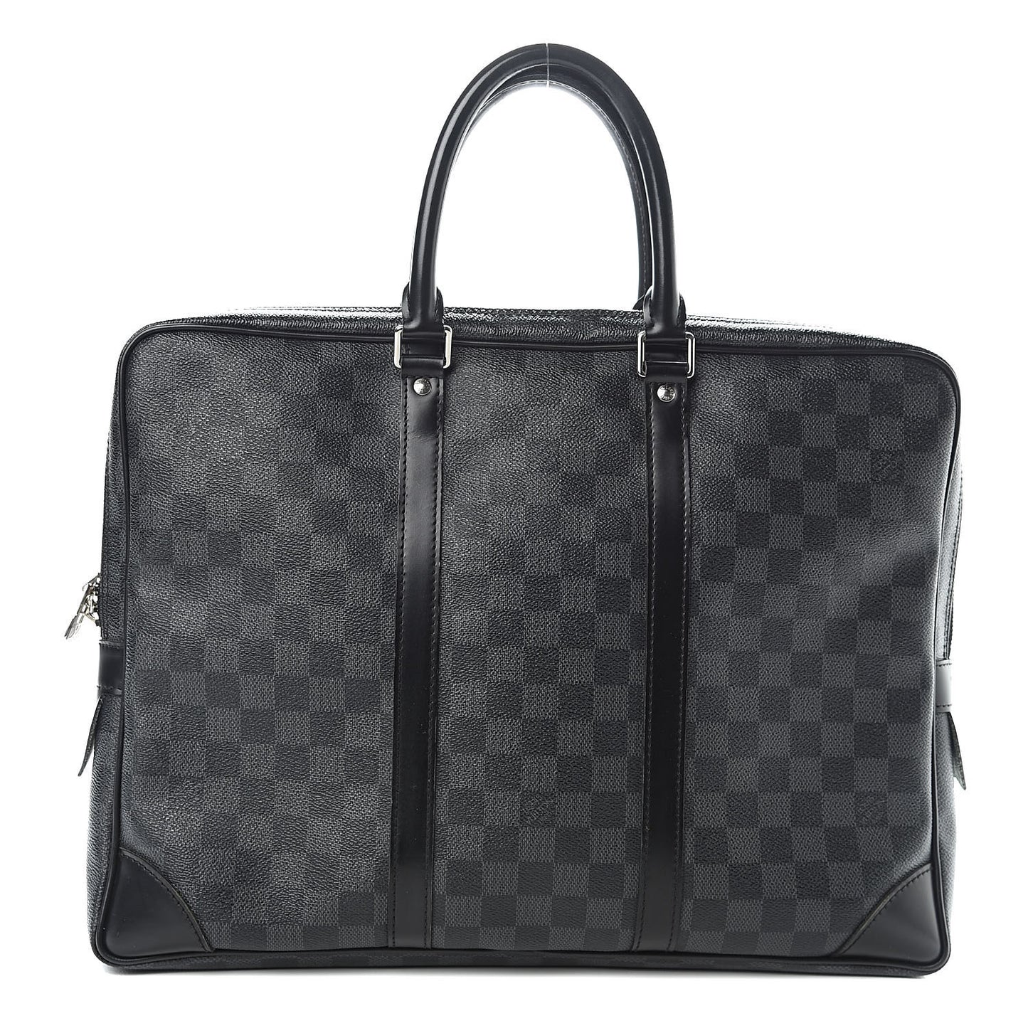 Damier Graphite Porte-Documents Voyage