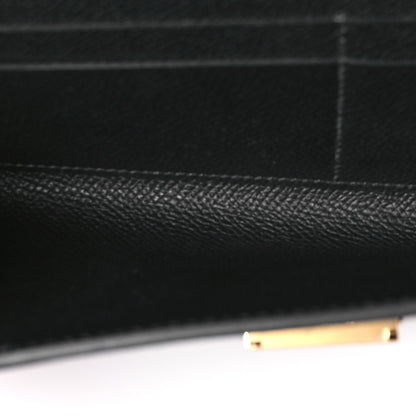 Hermes Epsom Maillon Wallet To Go Black 5 of 10