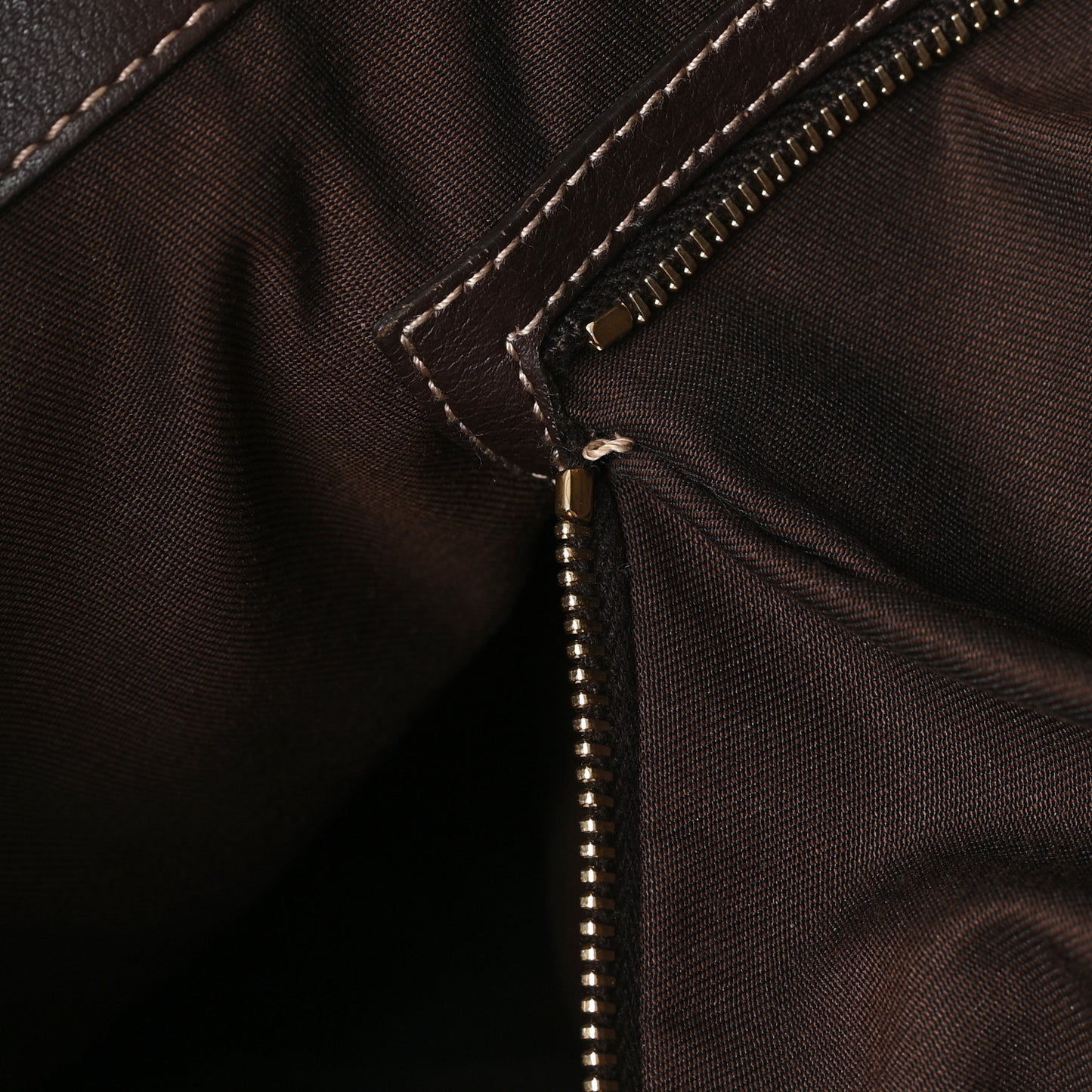 Crystal Monogram Mix Dark Brown
