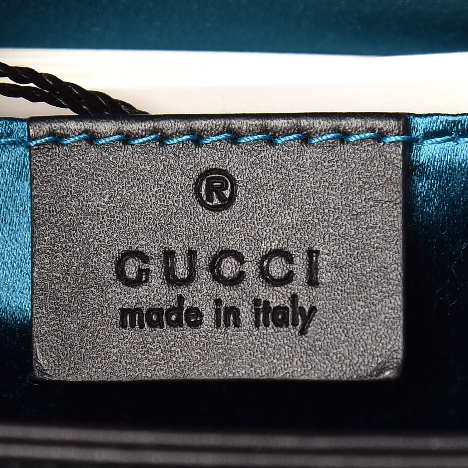Gucci Suede Patent GG Web Small Ophidia Chain Shoulder Bag Black 6 of 11