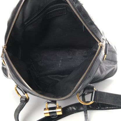Saint Laurent Patent Large Muse Black 4 of 9