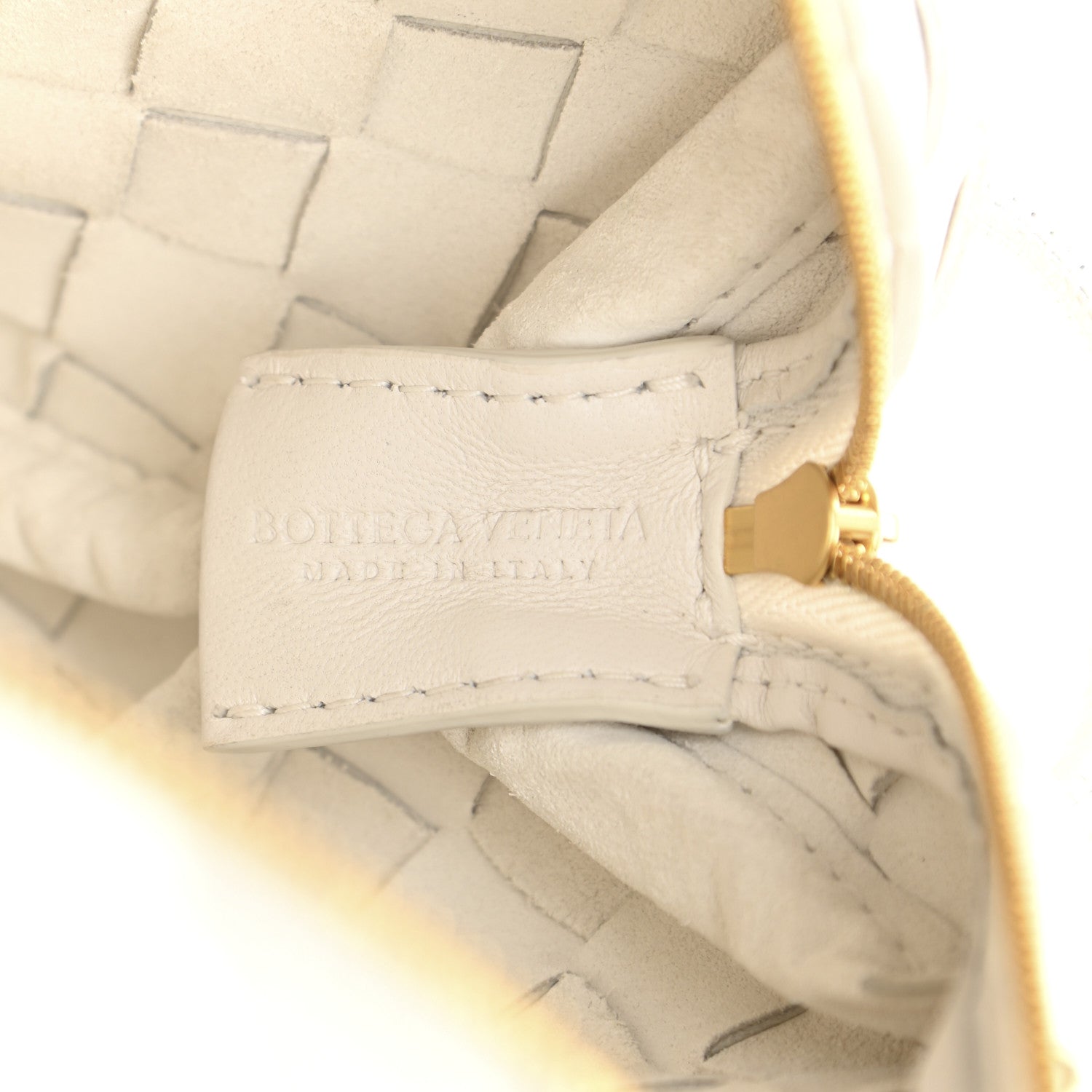 Bottega Veneta Nappa Intrecciato Mini Loop Camera Bag White 5 of 8