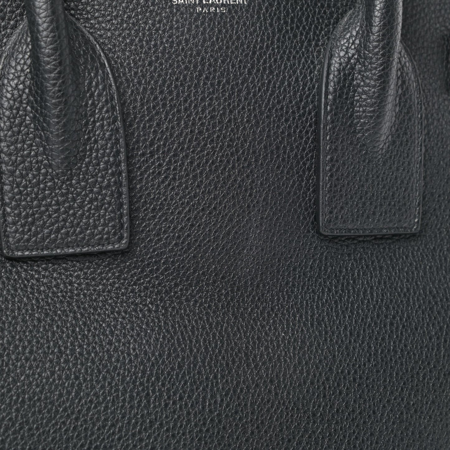 Grained Calfskin Small Supple Sac De Jour Black