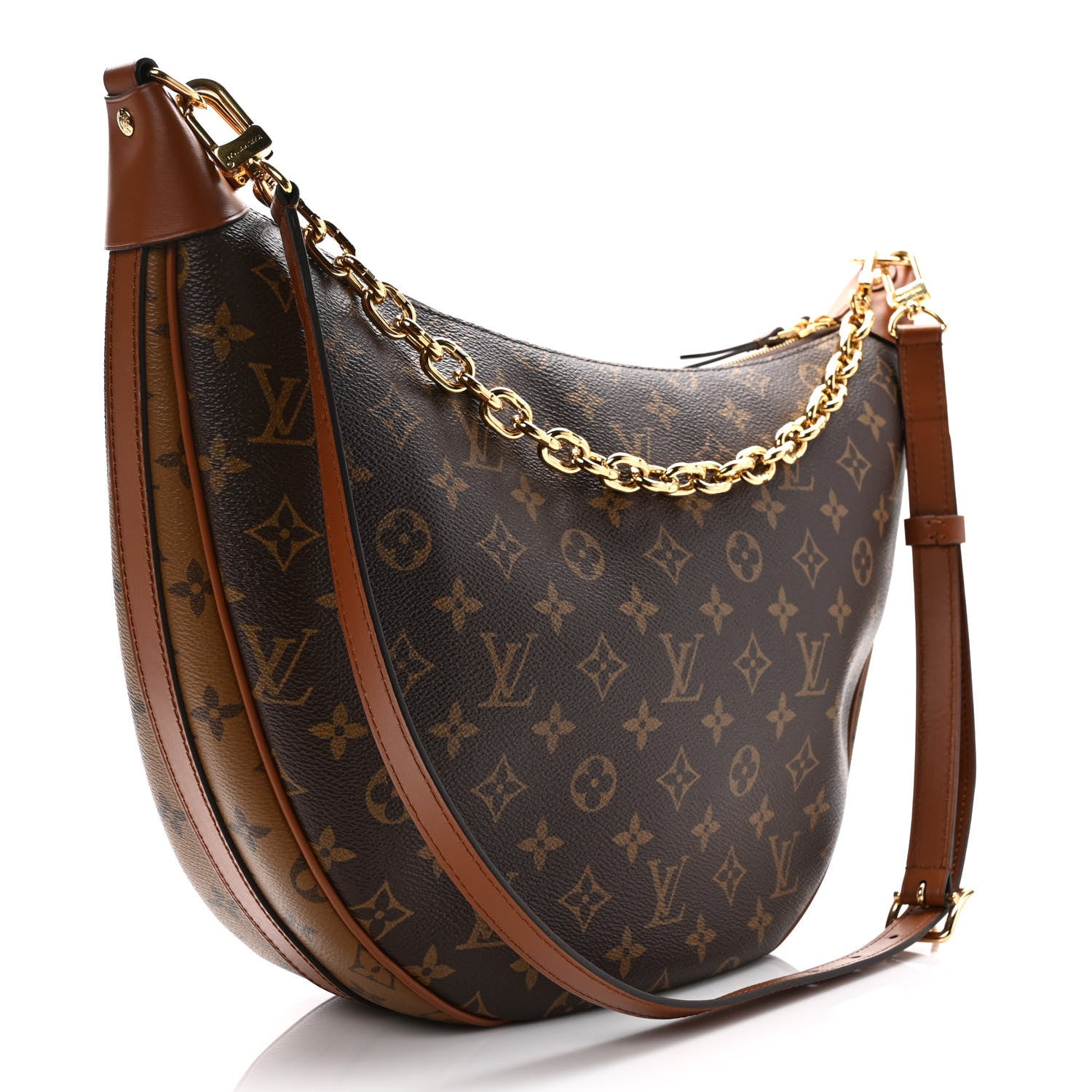 Louis Vuitton Reverse Monogram Loop Hobo 4 of 9