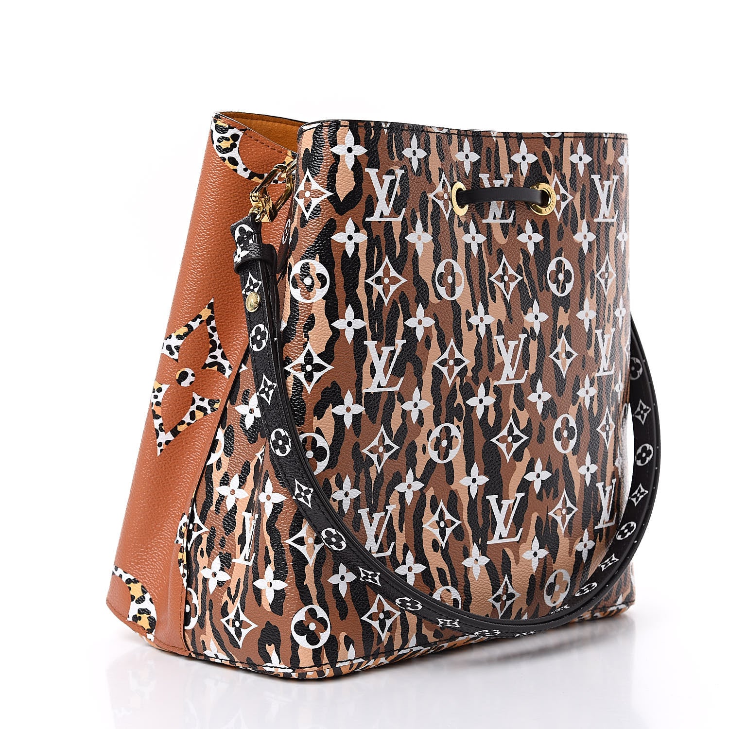 Louis Vuitton Monogram Giant Jungle NéoNoé Caramel 3 of 9