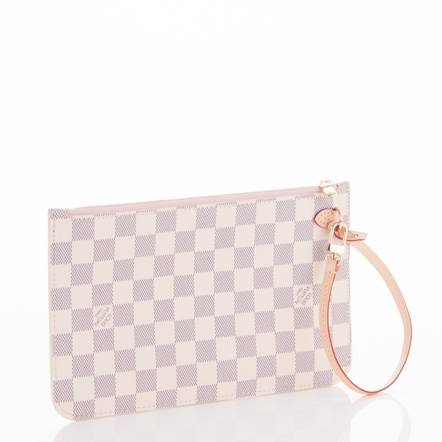 Damier Azur Neverfull MM GM Pochette Rose Ballerine