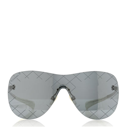 Chanel Shield Runway Sunglasses 71158 Black 2 of 6