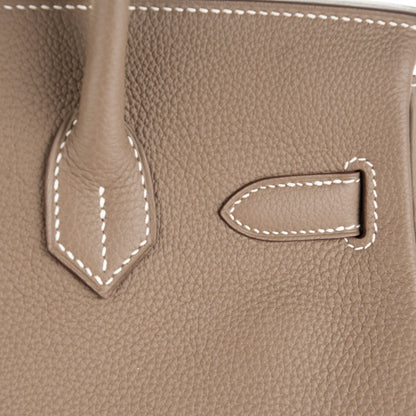 Hermes Togo Birkin 30 Etoupe 8 of 25