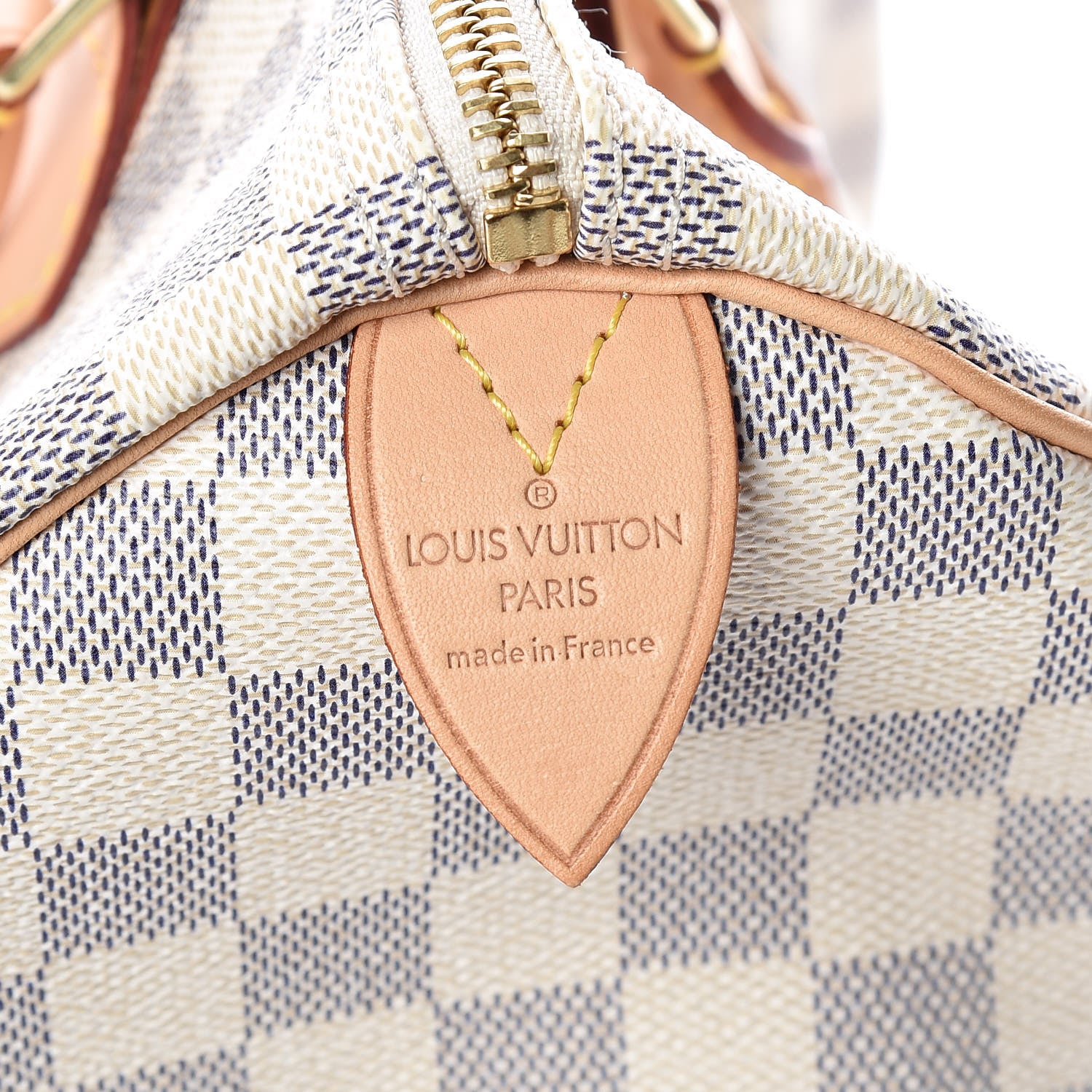 Louis Vuitton Damier Azur Speedy 30 6 of 9