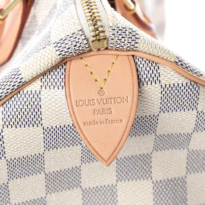 Louis Vuitton Damier Azur Speedy 30 6 of 9