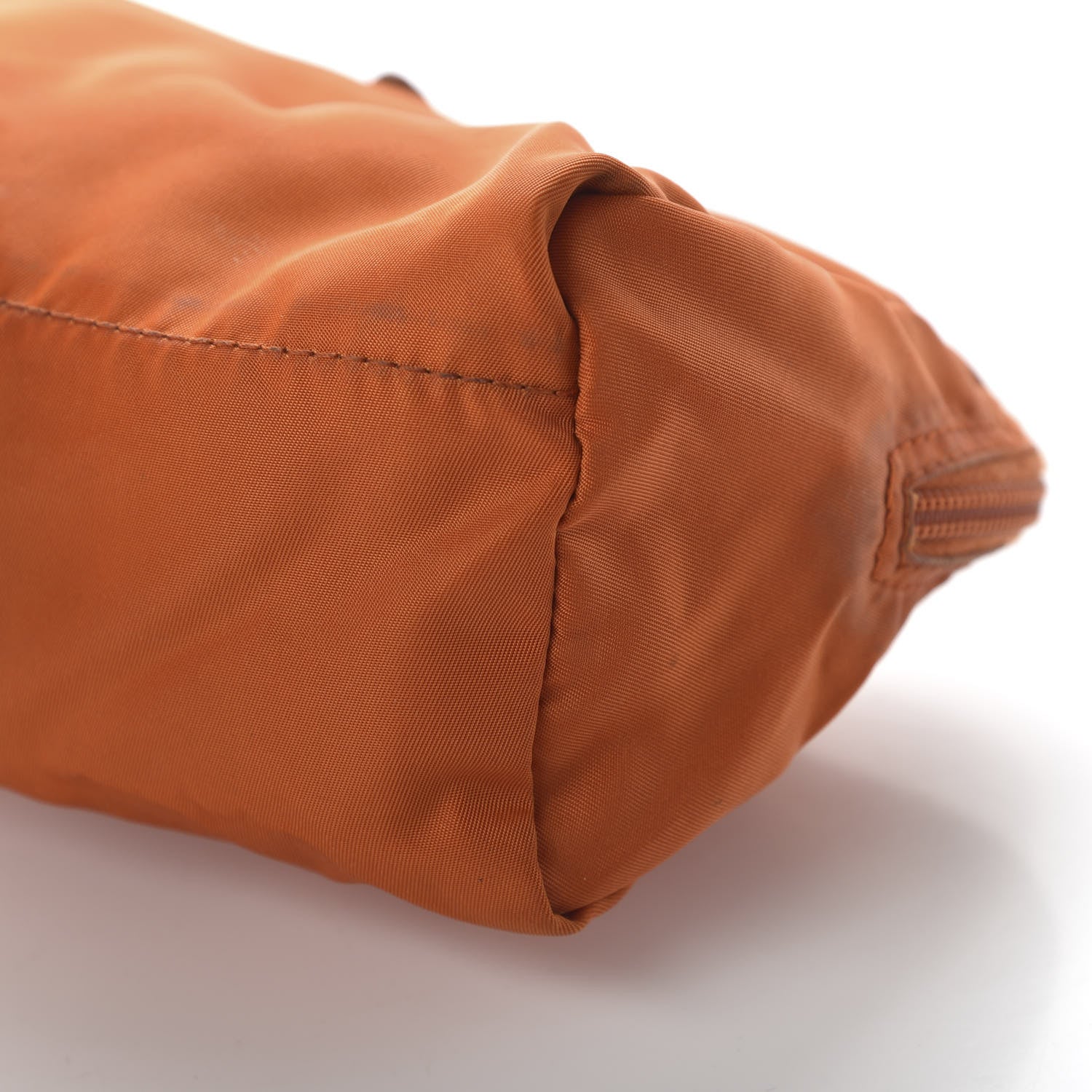 Prada Tessuto Nylon Pouch Papaya 8 of 9